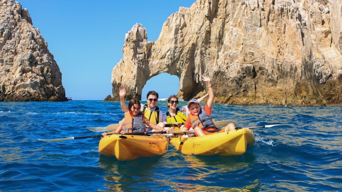 Family Kayak Expedition to the Arch of Cabo San Lucas
